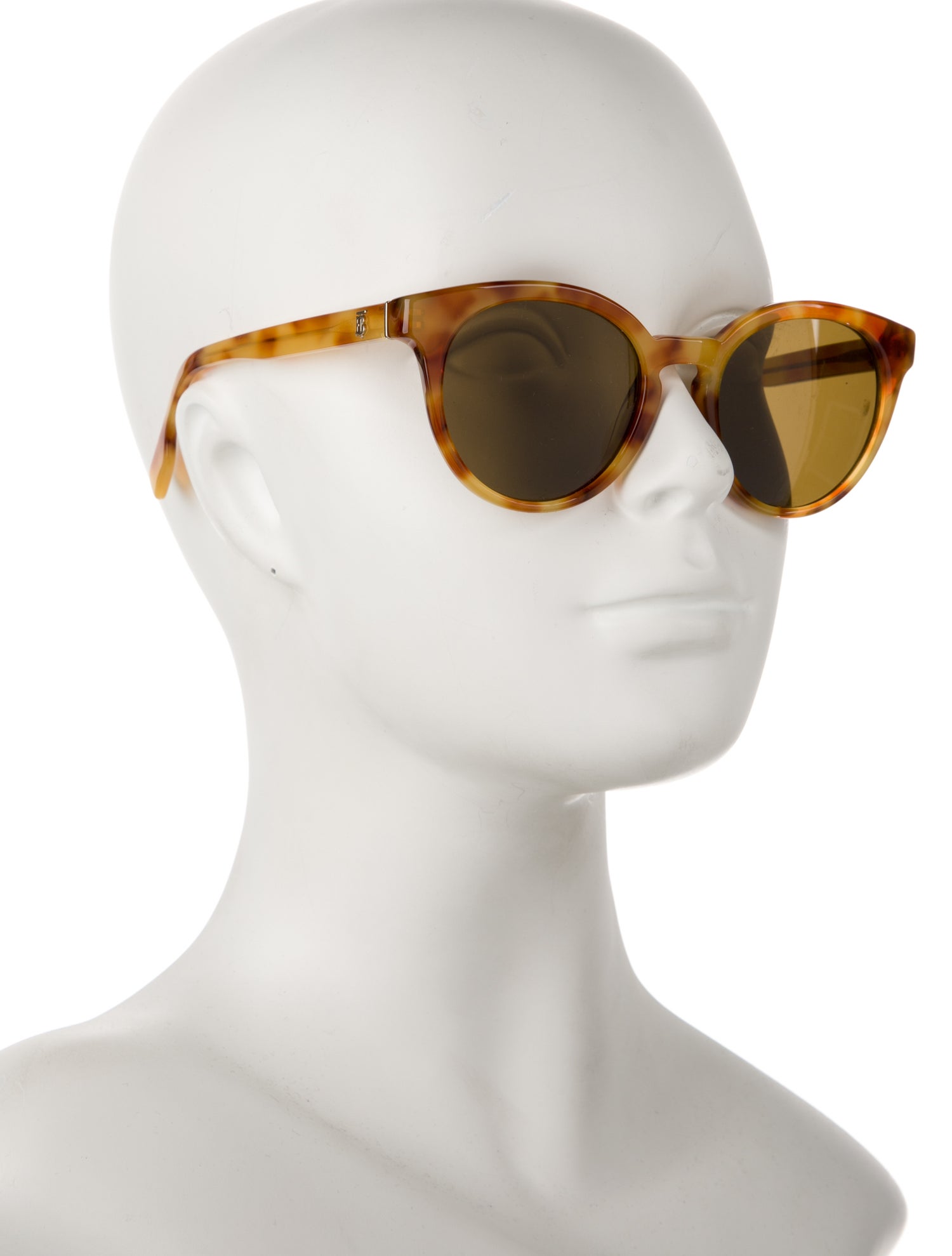 Burberry Round Tinted Sunglasses